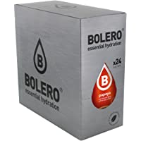 Los mejores  - Bolero Bebida Instantánea sin Azúcar- Sabor Papaya - Paquete de 24 x 9 gr - Total: 216 gr